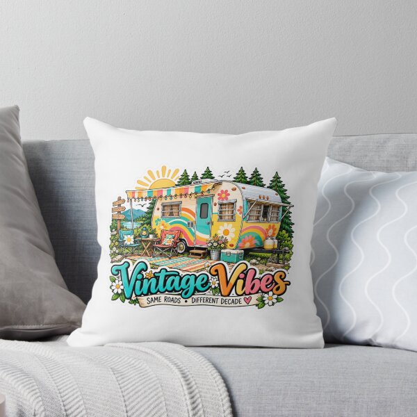 Item preview, Vintatage Vibes Hippie Camper designed and sold by Whiny Hiker.