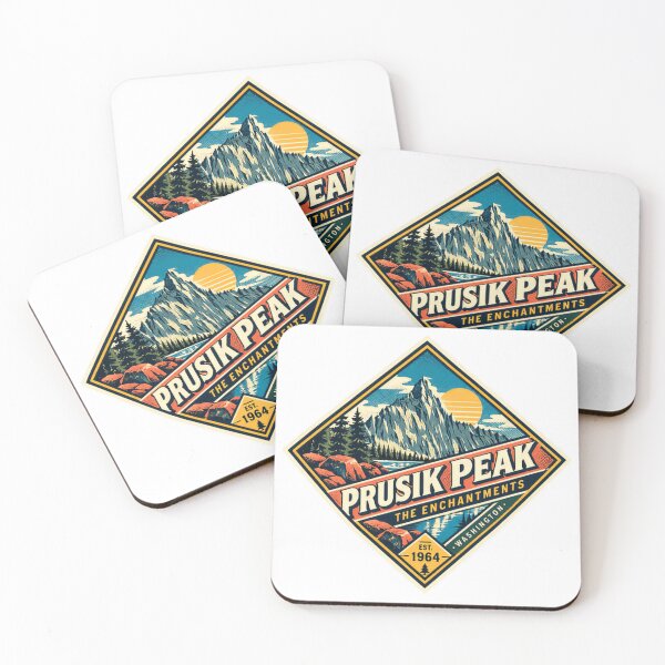Item preview, Prusik Peak The Enchantments Washington Mountain Hiking Climbing Destination designed and sold by Simsimah26Parks.