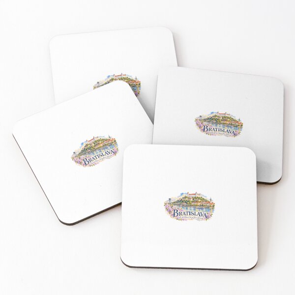 Item preview, Bratislava Castle Watercolor | Slovakia Danube Travel Art designed and sold by skyartdesign.