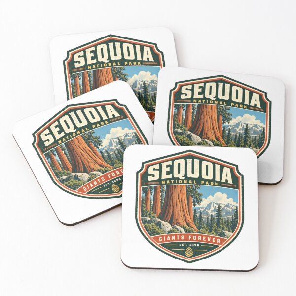 Item preview, Sequoia National Park Giants Forever Est 1890 California National Park Travel Hiking Outdoors designed and sold by JasonStars123.