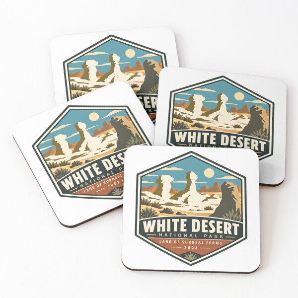 Item preview, White Desert National Park Land Of Surreal Forms Travel Souvenir Hiking Nature Lover designed and sold by Simsimah26Parks.