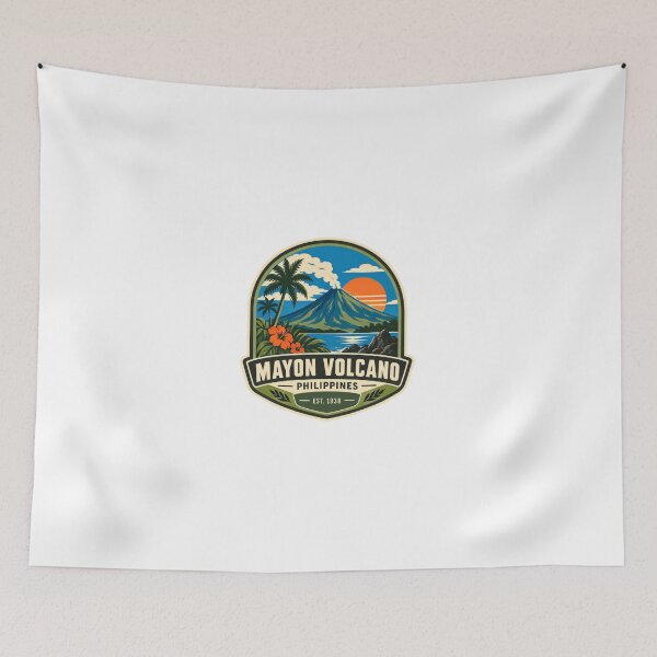 Item preview, Mayon Volcano Philippines Est. 1938 Travel Souvenir Destination designed and sold by Simsimah26Parks.
