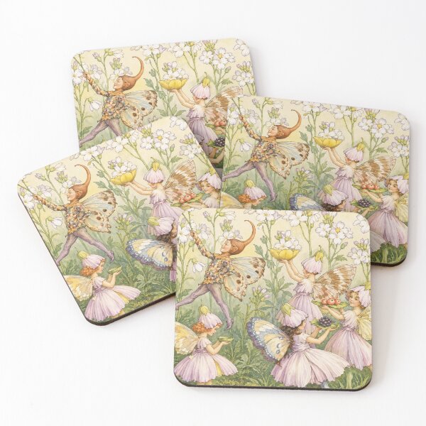 Item preview, Fairy Wall Art, Vintage Flower Fairies Illustration by Margaret Winifred Tarrant, Enchanted Garden Print designed and sold by RickE.