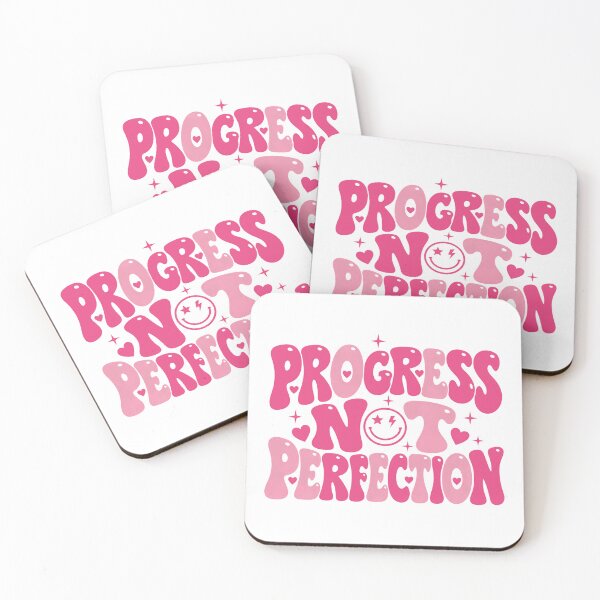 Item preview, Progress Not Perfection Motivational Quote Self Improvement Personal Growth designed and sold by HumansStuck12.