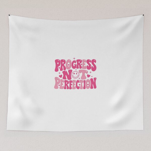 Item preview, Progress Not Perfection Motivational Quote Self Improvement Personal Growth designed and sold by HumansStuck12.