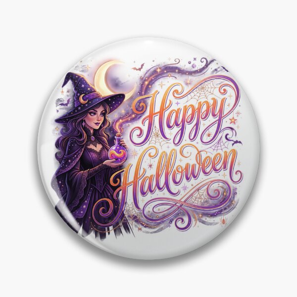 Item preview, Gothic Witch and Crescent Moon Halloween designed and sold by Jeniwe.