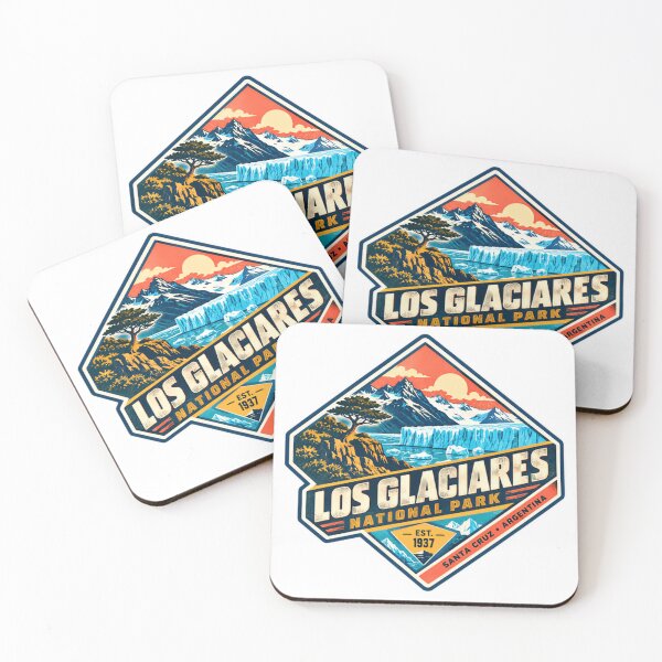 Item preview, Los Glaciares National Park Est. 1937 Santa Cruz Argentina Travel Adventure Souvenir designed and sold by Simsimah26Parks.