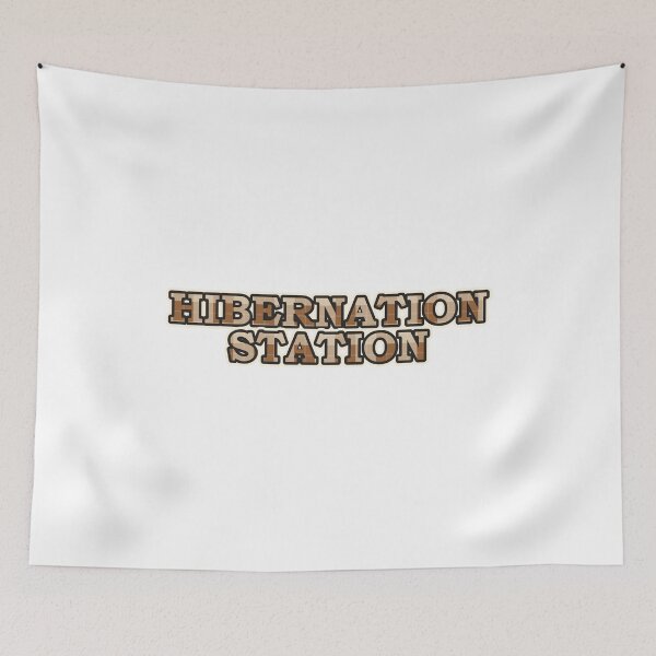 Item preview, Hibernation Station Funny Cozy Shirt designed and sold by Alphakenon.