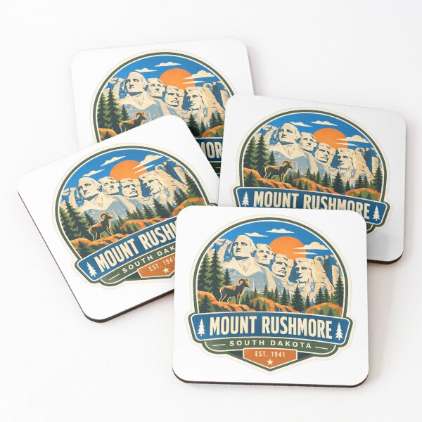 Item preview, Mount Rushmore South Dakota Est 1941 National Park Travel History designed and sold by Simsimah26Parks.