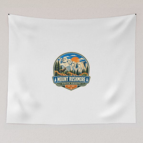 Item preview, Mount Rushmore South Dakota Est 1941 National Park Travel History designed and sold by Simsimah26Parks.