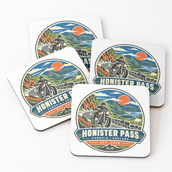 Item preview, Honister Pass Cumbria England Est. 1826 Motorcycle Touring Biker Travel Road Trip Scenic Route designed and sold by Simsimah26Parks.