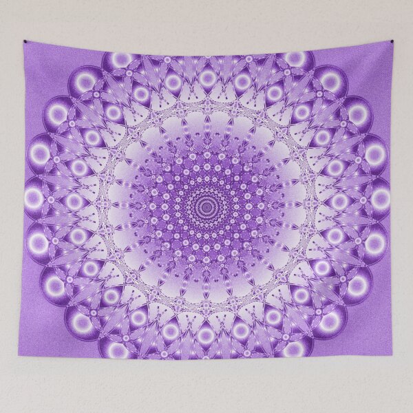 Item preview, Purple Geometric Mandala 1 designed and sold by Elsy's Art.