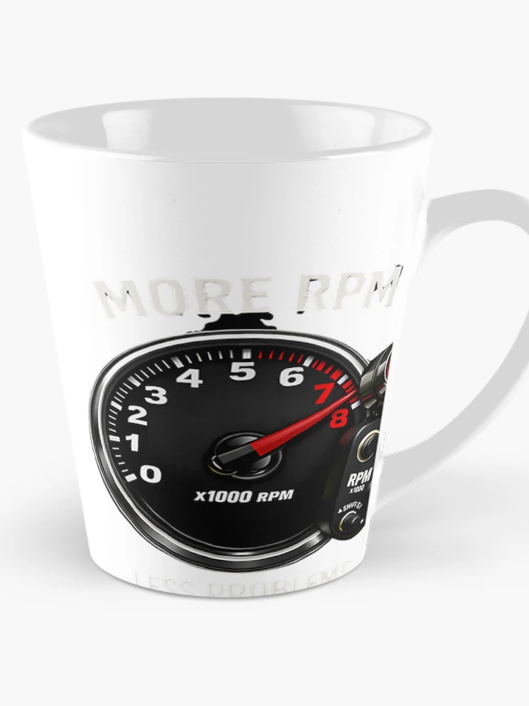 Thumbnail 1 of 4, Coffee Mug, More RPM Less Problems Racing Car Enthusiast Design designed and sold by AAMED.