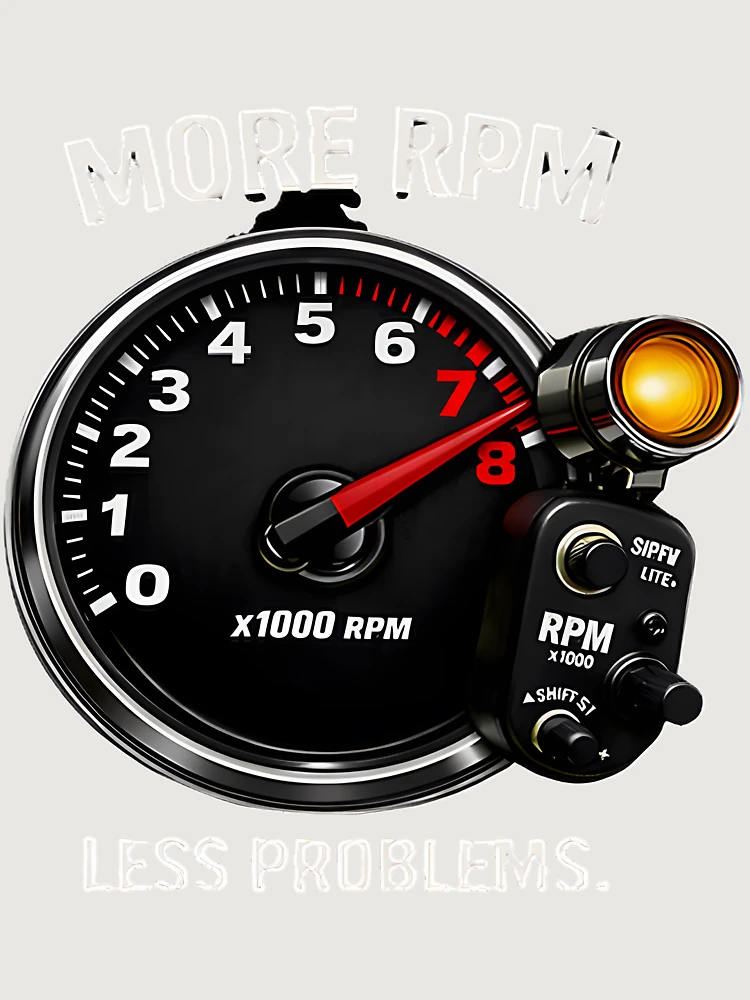 Thumbnail 6 of 6, Premium Oversized Sweatshirt, More RPM Less Problems Racing Car Enthusiast Design designed and sold by AAMED.