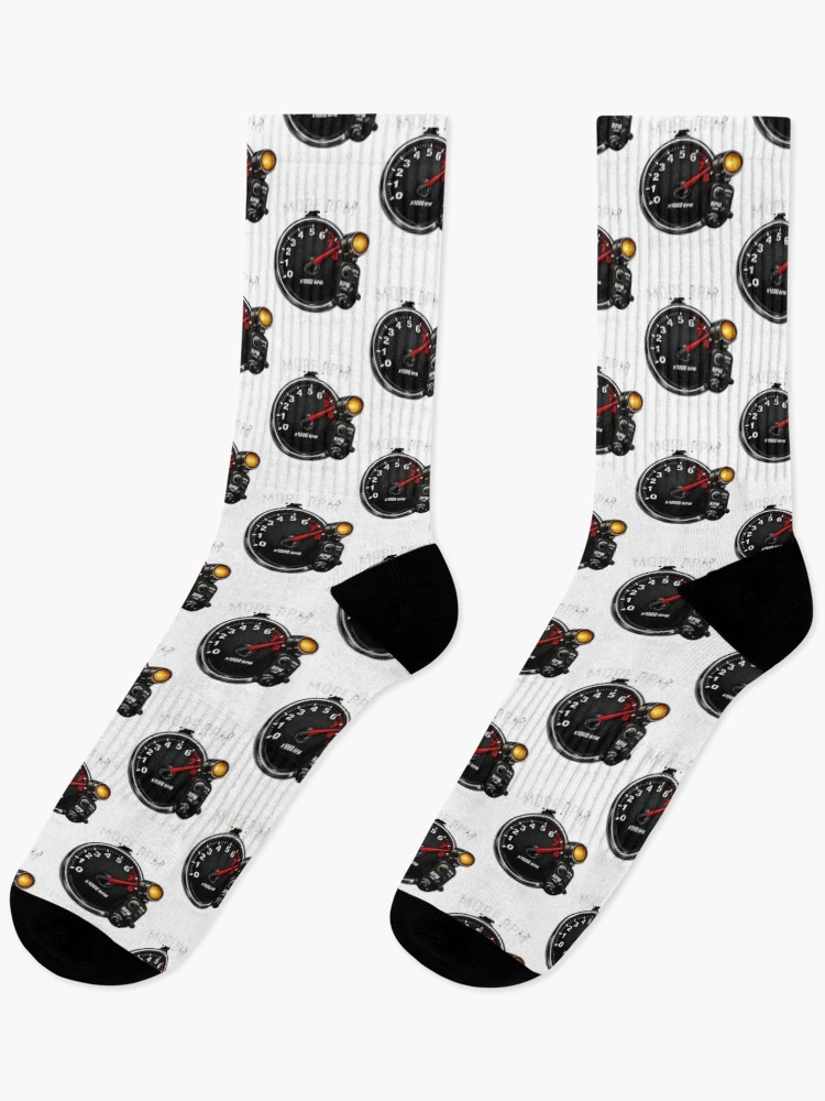 Thumbnail 1 of 5, Socks, More RPM Less Problems Racing Car Enthusiast Design designed and sold by AAMED.