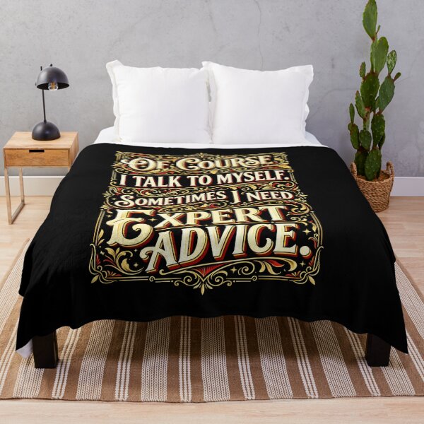Item preview, Self-Talk Expert Advice Typography designed and sold by ip7s.