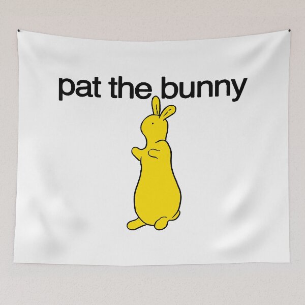 Item preview, Yellow Bunny Black Typography Music designed and sold by nerdyygraphic.
