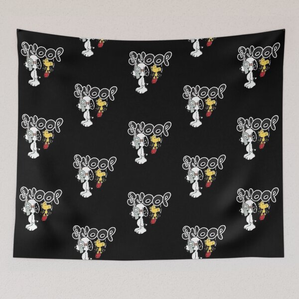 Item preview, Snoopy MF DOOM Mask & Woodstock Hip Hop Mashup designed and sold by Bohepa.