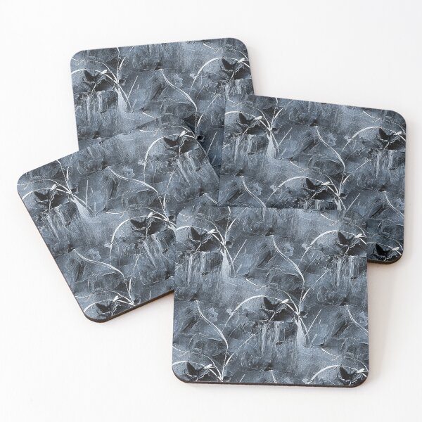 Item preview, Abstract Bird Flower Garden in Blue designed and sold by Artistestella.