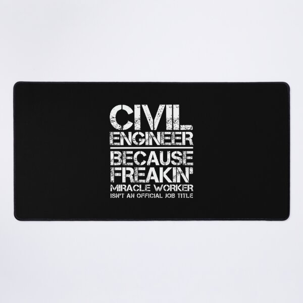 Item preview, Civil Engineer Miracle Worker Inspirational Design for Engineering Professionals designed and sold by mensajesangel.