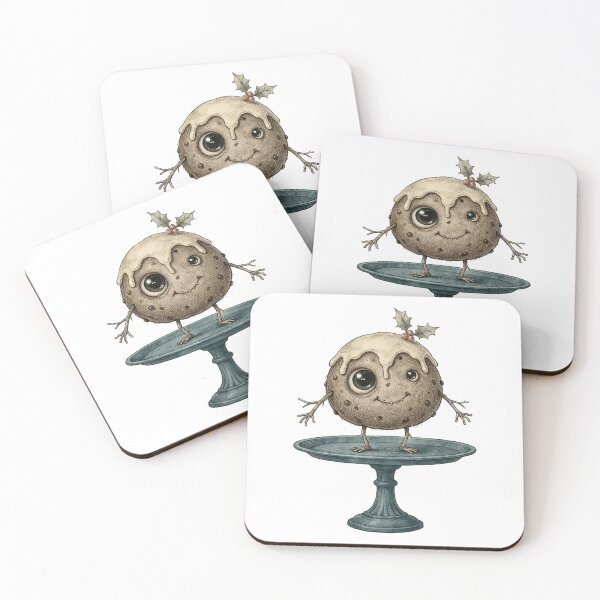 Item preview, Pudding Creepling Cake Stand Christmas Eyes designed and sold by Faelottie.
