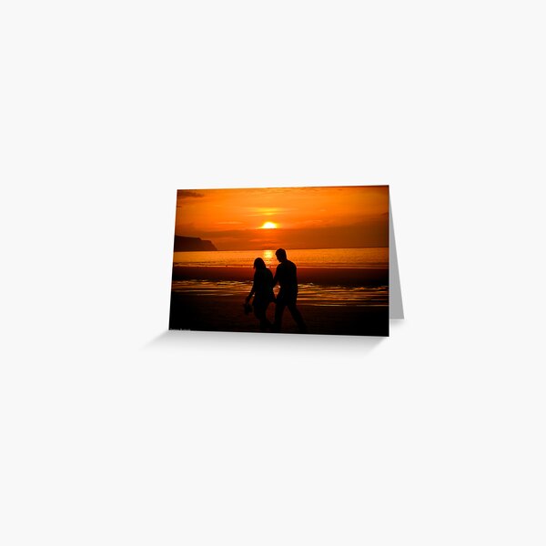 Strangers @ Sundown Greeting Card