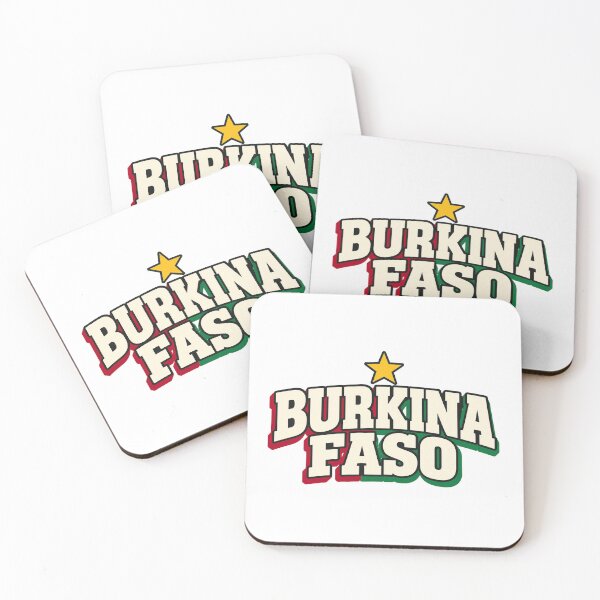 Item preview, Burkina Faso Monumental Split Wordmark designed and sold by aihrgdesign.