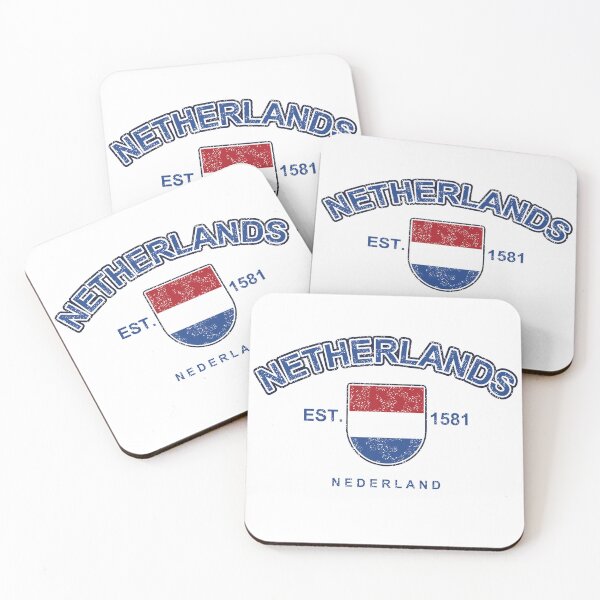 Item preview, Vintage Netherlands Varsity Flag Shield – Retro Dutch Pride designed and sold by youngVl.
