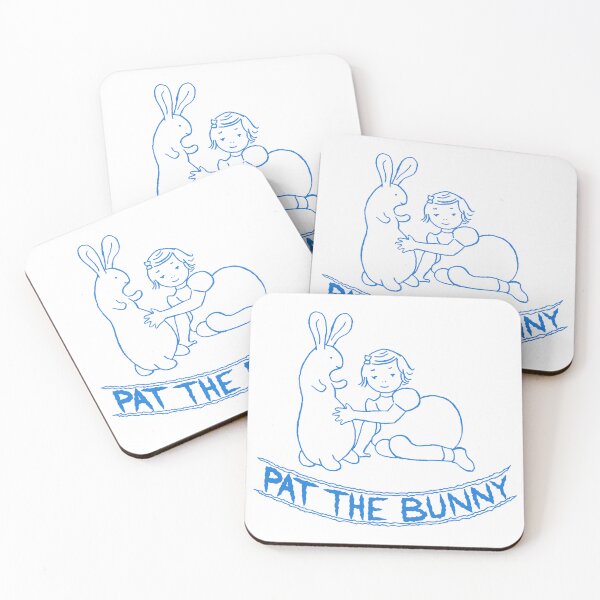 Item preview, Blue Silhouette Singer Bunny Folk designed and sold by nerdyygraphic.
