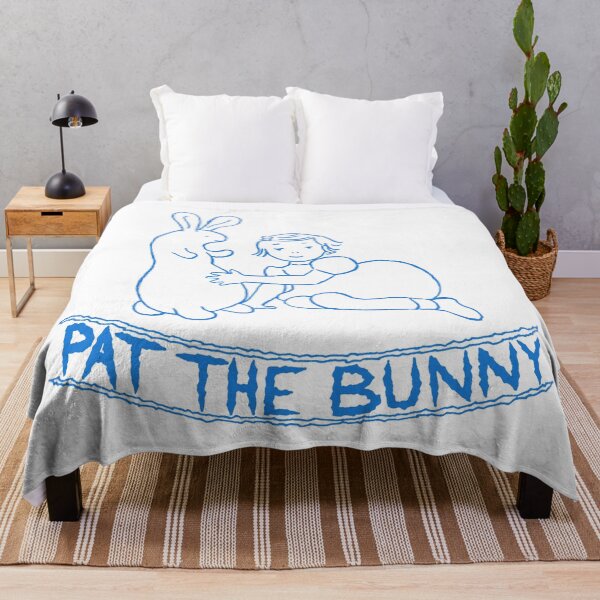 Item preview, Blue Silhouette Singer Bunny Folk designed and sold by nerdyygraphic.