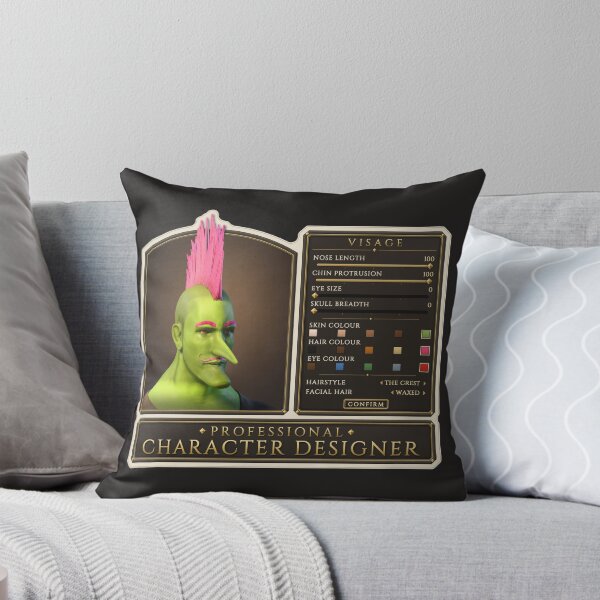 Item preview, RPG Humor Professional Character Designer, Pink Punk Mohawk designed and sold by SaltySteve.