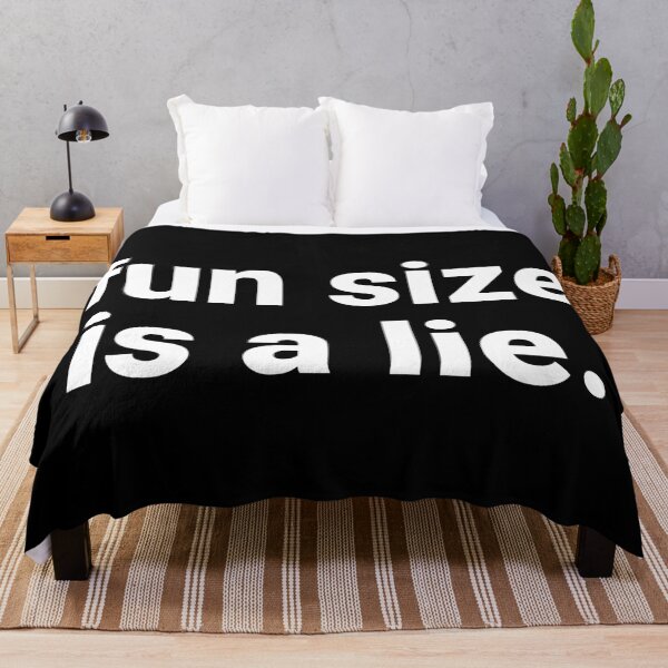 Item preview, Fun Size Is A Lie – Funny Halloween Saying designed and sold by Text-based T-Shirts and Gifts.