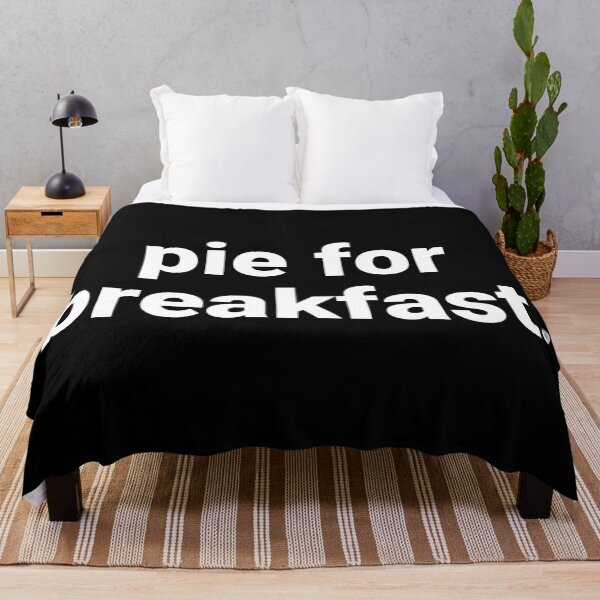 Item preview, Pie For Breakfast – Funny Thanksgiving Saying designed and sold by Text-based T-Shirts and Gifts.