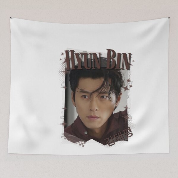 Item preview, Hyun Bin (현빈) Korean Actor K actor Kdrama Drama Collage Art designed and sold by AJUNICE STUDIO.