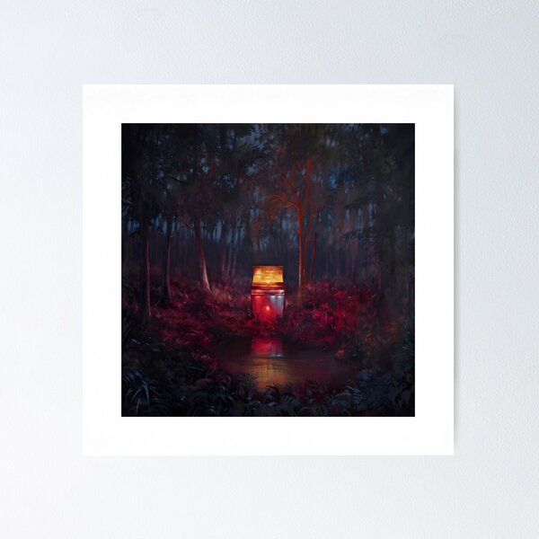 Item preview, Dark Forest Red Light designed and sold by RawRevival.