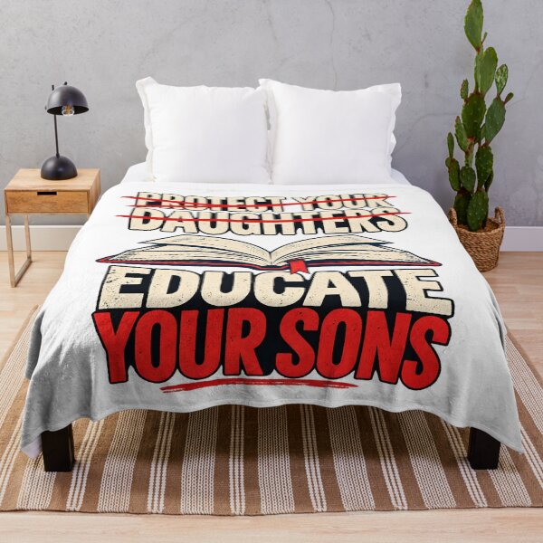 Item preview, Protect Your Daughters Educate Your Sons designed and sold by TOMSZE.