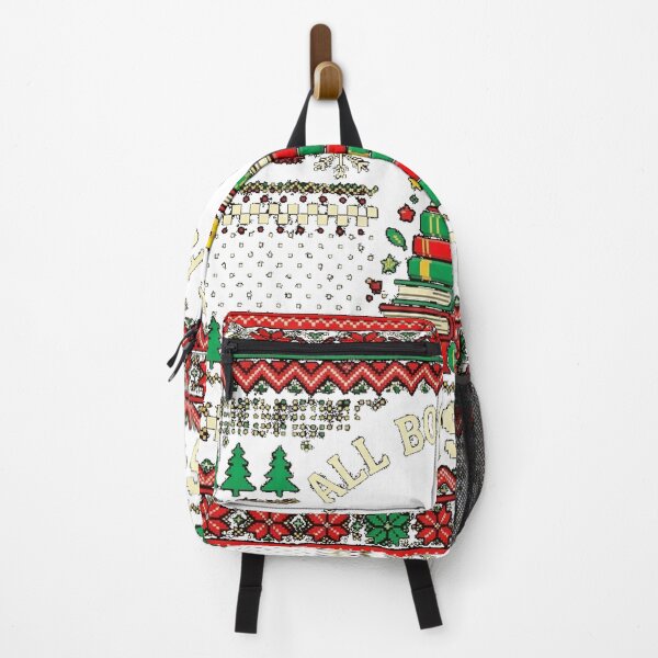 Item preview, All Booked For Christmas, Book Lovers Christmas Classic T-Shirt designed and sold by hapitoss.