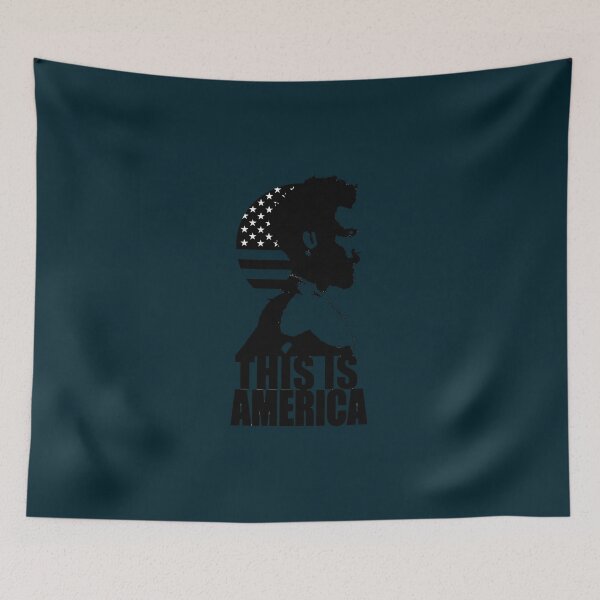 Item preview, This Is America Silhouette designed and sold by RawRevival.