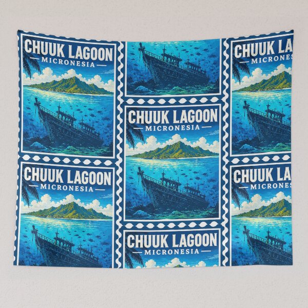 Item preview, Chuuk Lagoon Micronesia designed and sold by ryanapples2.