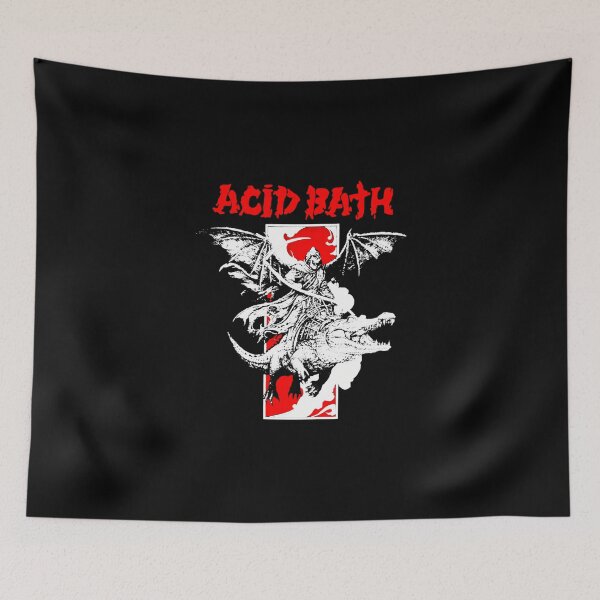 Item preview,  Acid Bath Alligator Reaper 2026 Tour Design, funny acid brand music bath for fan, acid bath tour 2026, heavy metal  designed and sold by pisnikalimab.