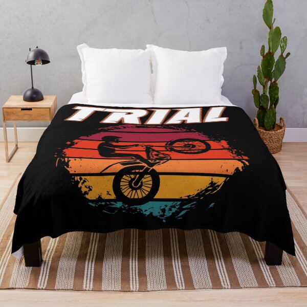 Item preview, Trial Bike Rider Vintage Sunset Motorcycle Trials Motorsport designed and sold by Jt41.