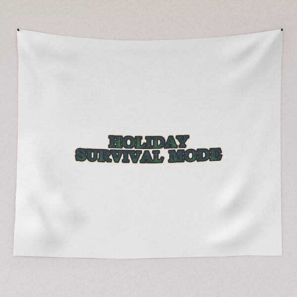 Item preview, Holiday Survival Mode Plaid Christmas Shirt designed and sold by Alphakenon.