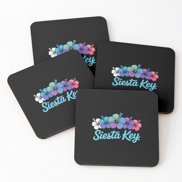Item preview, Siesta Key Florida Tropical Hibiscus Flowers Beach Vacation designed and sold by FestivityFinds.