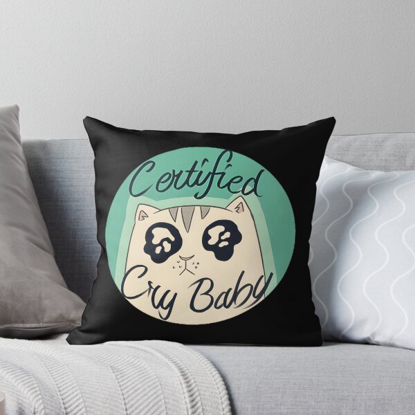 Item preview, Certified Cry Baby Cat Cute Emotional Kitten Illustration designed and sold by Neon07Tsar.