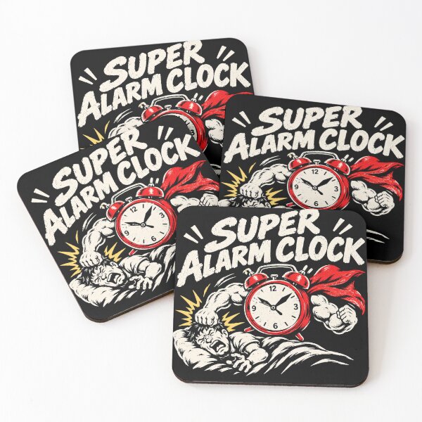 Item preview, Super Alarm Clock – Muscle Powered Wake-Up Call designed and sold by kaipapershop.
