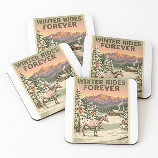 Item preview, Appaloosa Winter Forest designed and sold by PictoVibe.