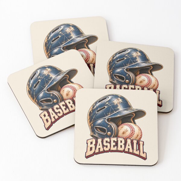 Item preview, Vintage Baseball Helmet – Retro Baseball Sports Design designed and sold by HO•Designs.