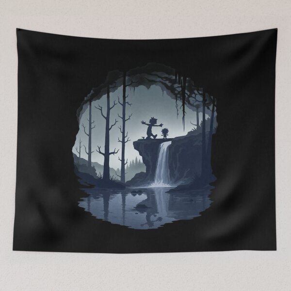 Item preview, Misty Forest Silhouette designed and sold by Fucboyday.
