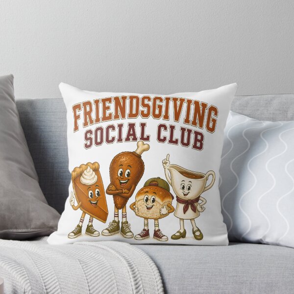 Item preview, Friendsgiving Social Club Friends Feast Party designed and sold by LiviuGligoros.