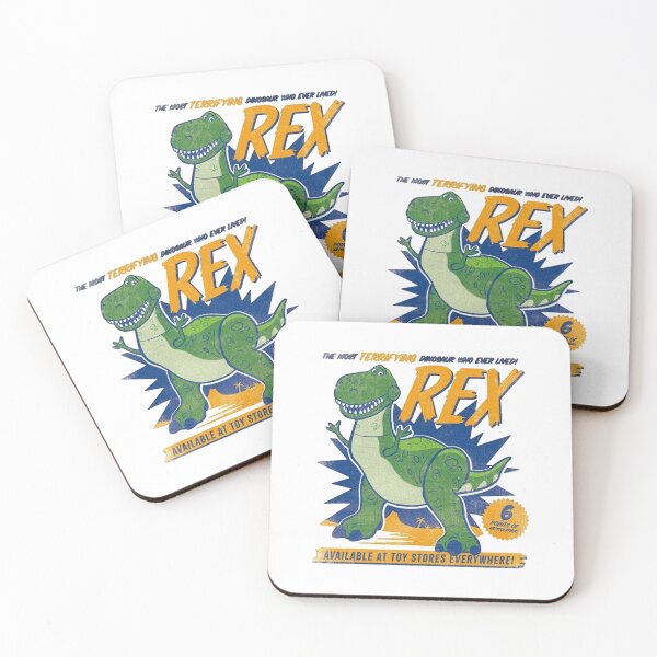 Item preview, Toy Story Rex The Most Terrifying Dinosaur Retro Toy Ad designed and sold by Bohepa.